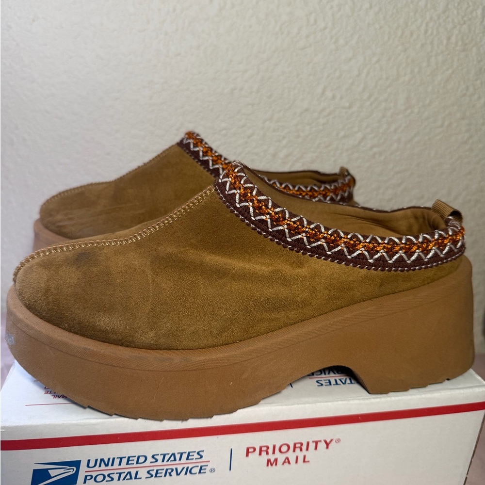 Brown Women's Slip-On Shoes